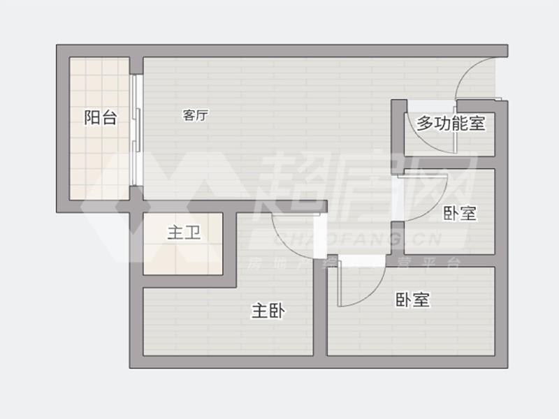 南源花园二手房户型图