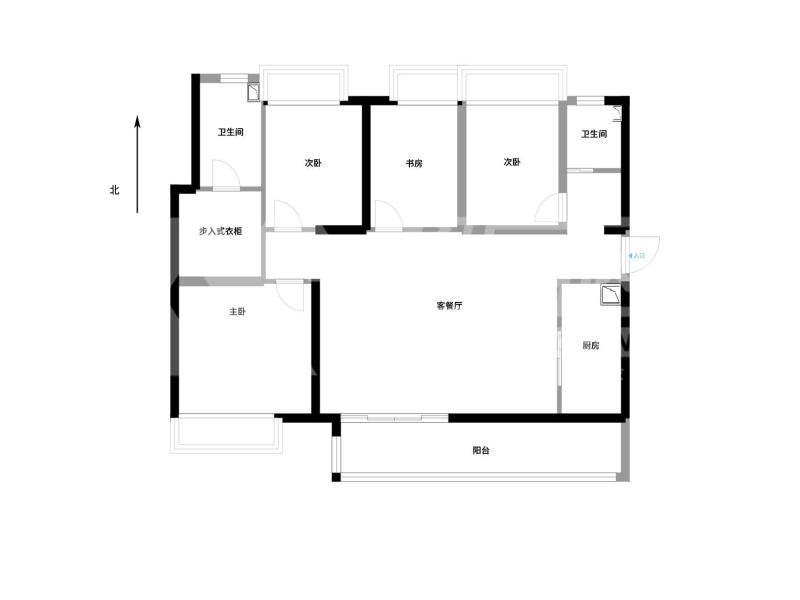 金域滨江（一期）二手房户型图