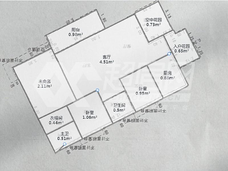 凯茵花园二手房户型图