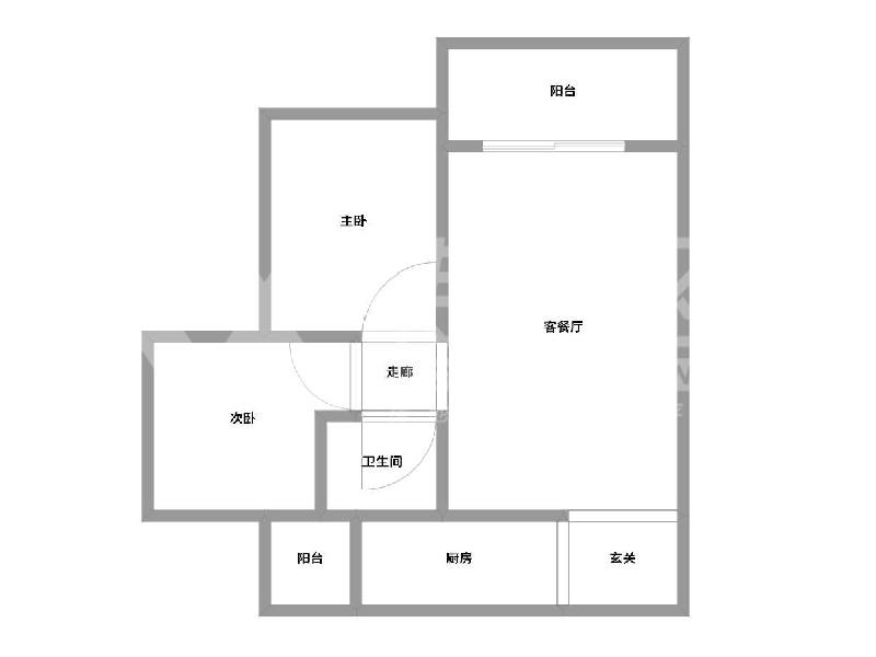 嘉信帝苑二手房户型图