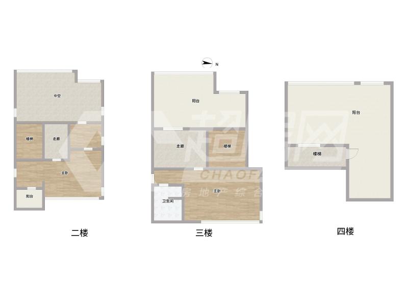 湖景花苑二手房户型图