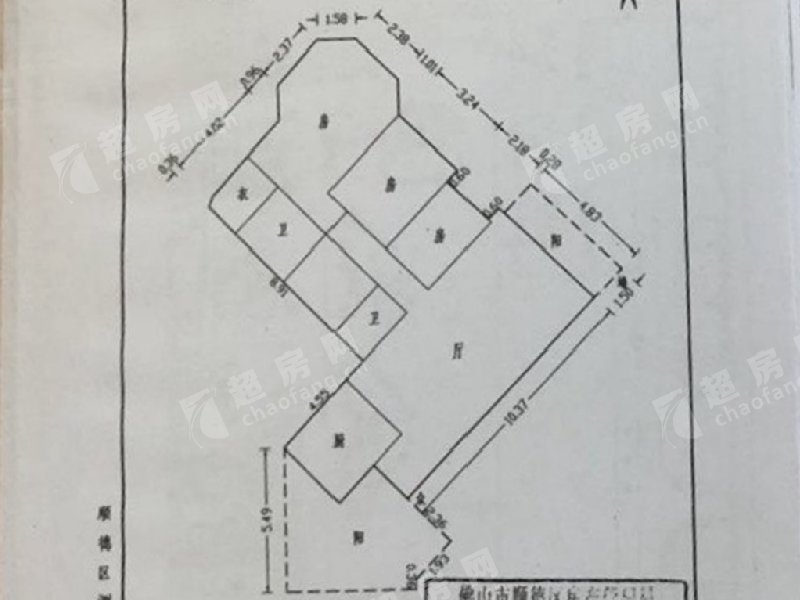 明日嘉园二手房户型图