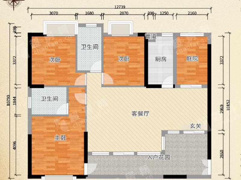 依云水岸三期二手房户型图