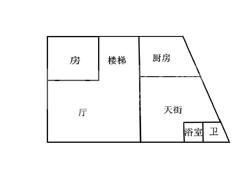 中区居委会二手房户型图