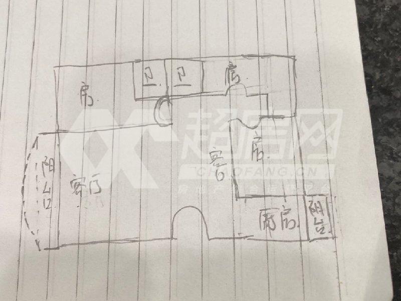 勒流翠景苑二手房户型图