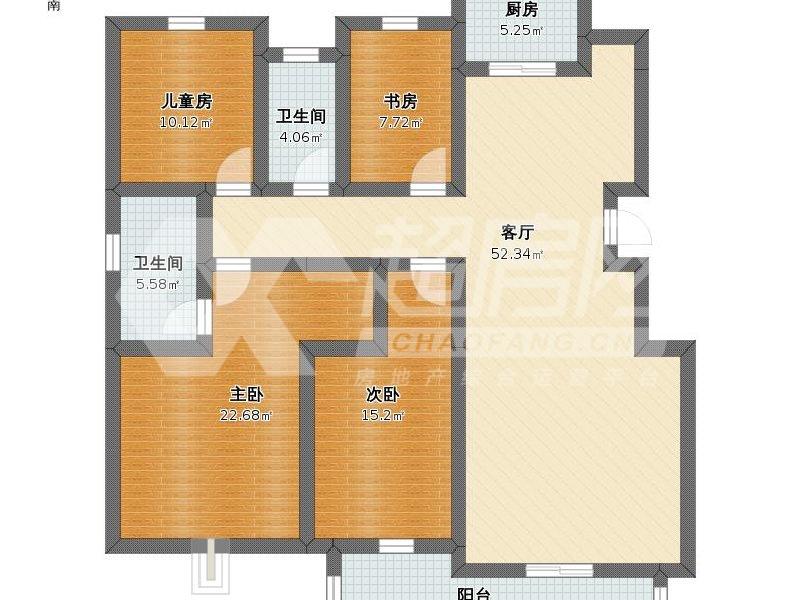 北海二手房户型图