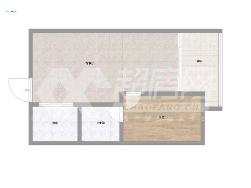 明日华府二手房户型图