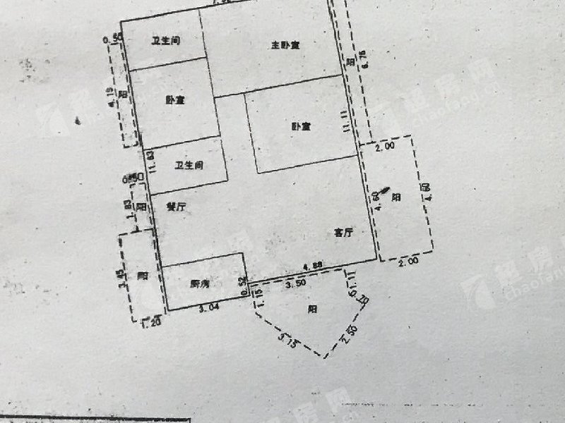 海悦新城二手房户型图