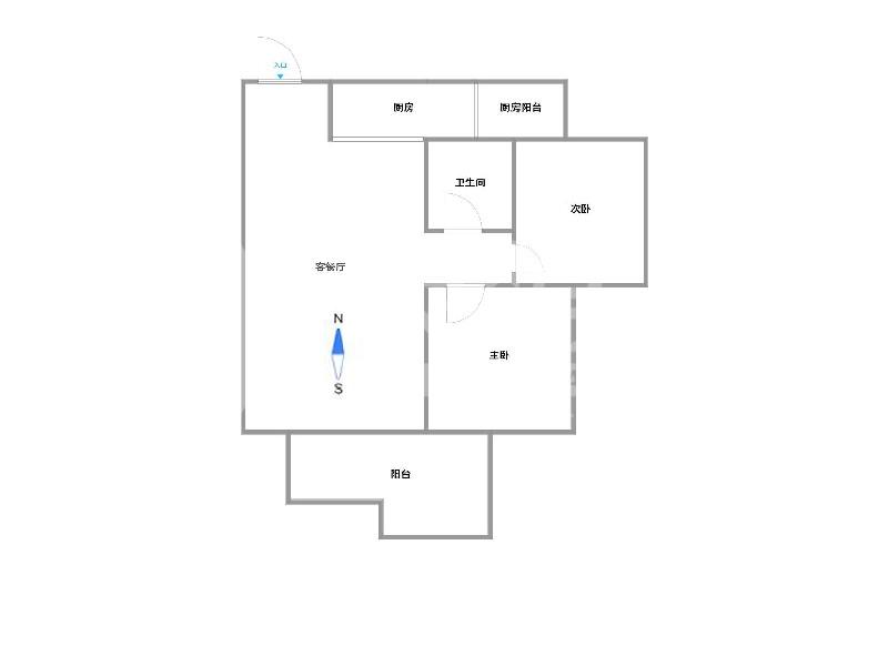 景悦名邸二手房户型图