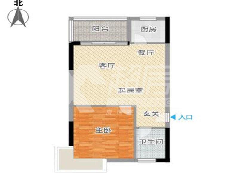 恒翠轩二手房户型图