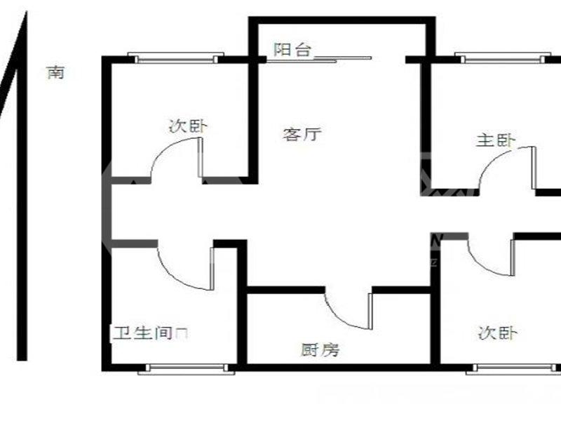 深业城二期二手房户型图