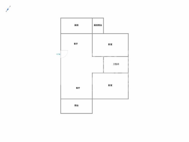 逸峻闲庭二手房户型图