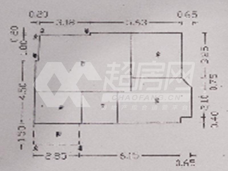 会景阁二手房户型图