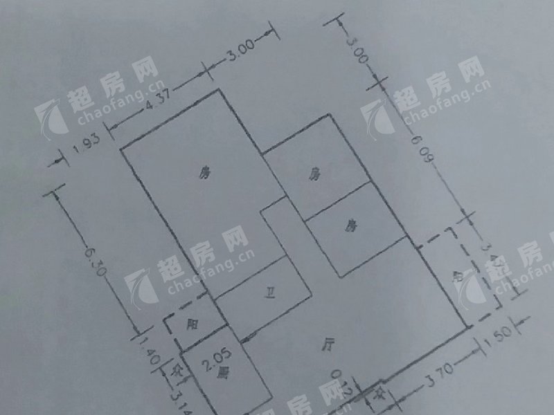 文华花园二手房户型图