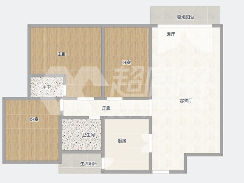 金碧豪苑二手房户型图