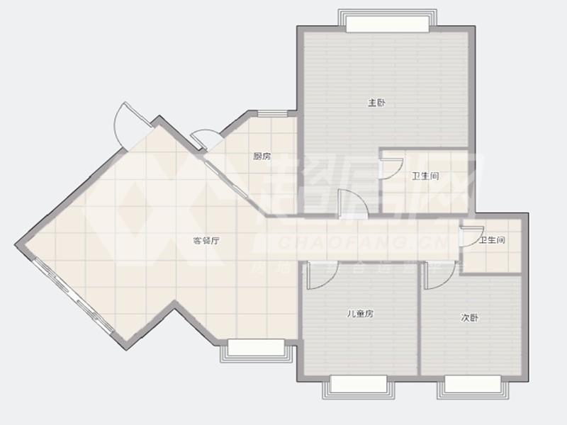 美的海岸花园二手房户型图