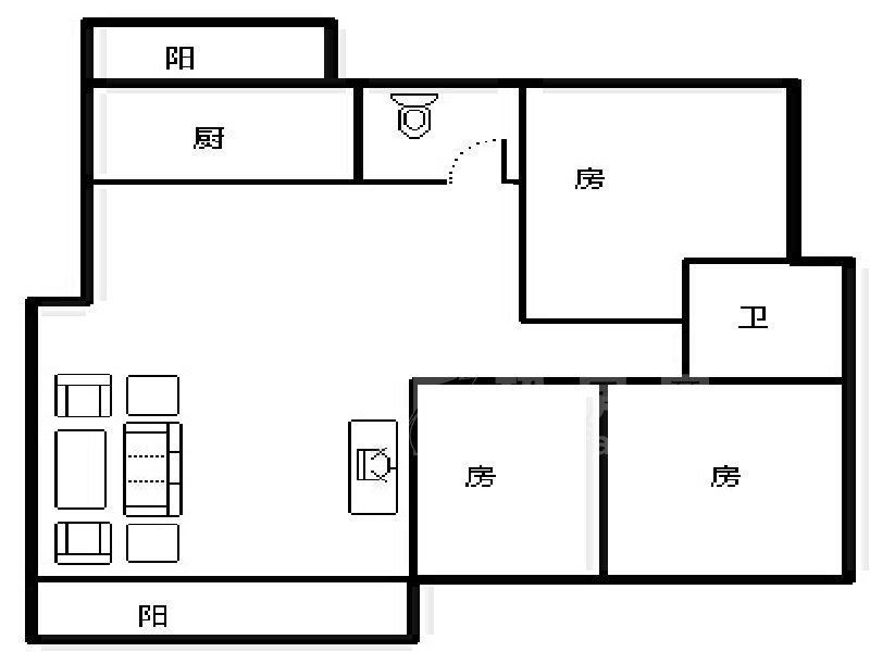 星汇华轩二手房户型图