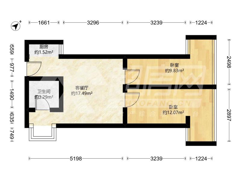 水悦城邦二手房户型图