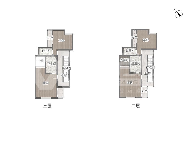 东逸湾（别墅）二手房户型图