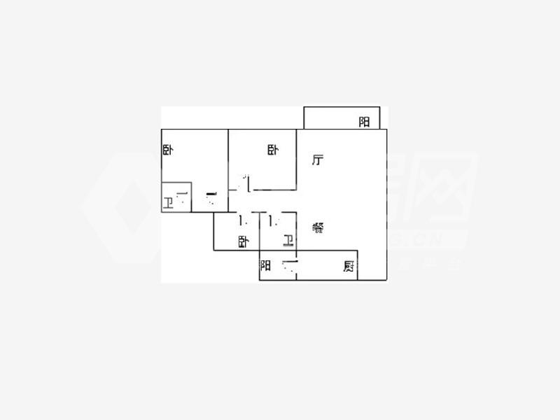 合峰东岸二手房户型图