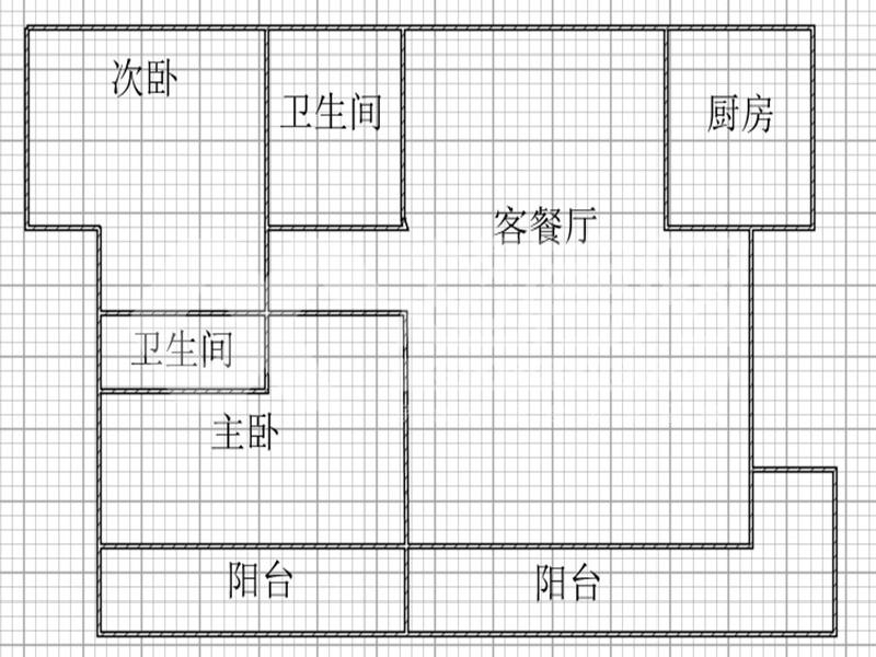 嘉兆台二手房户型图