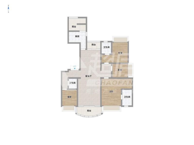 敏捷畔海御峰（A区）二手房户型图