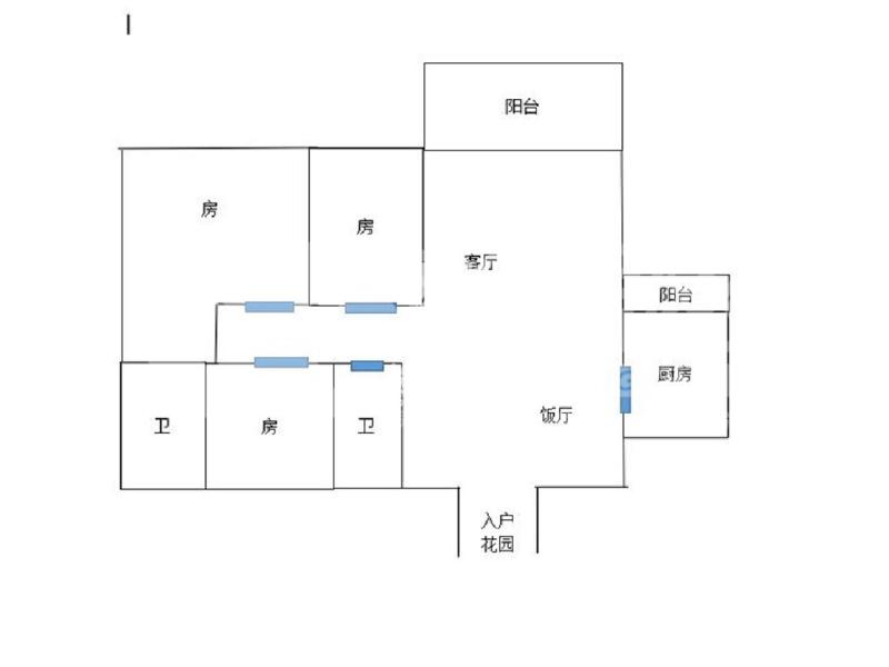 怡华园二手房户型图