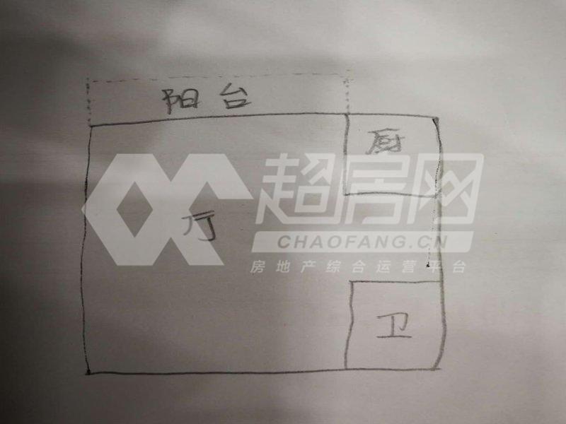 绿地中心（商住楼）二手房户型图