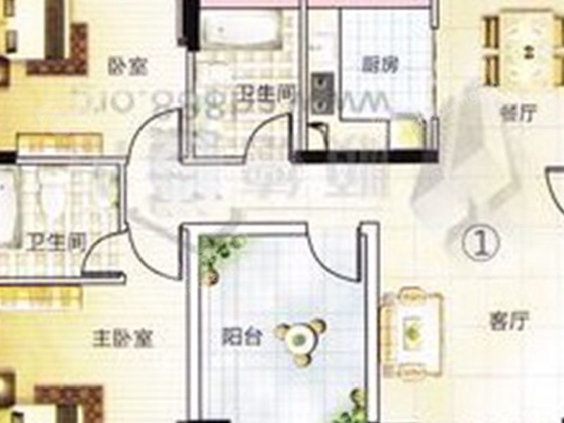 深业城三期二手房户型图