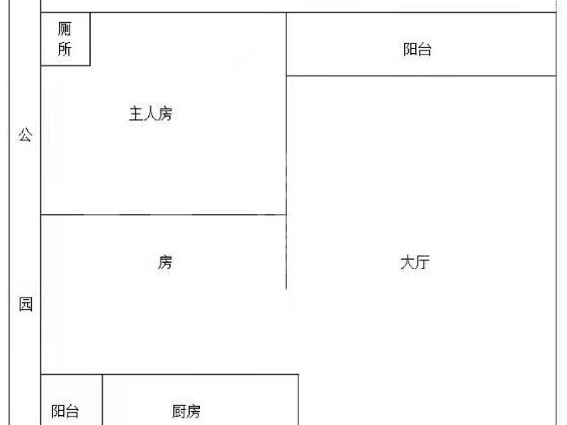 康富花园二手房户型图