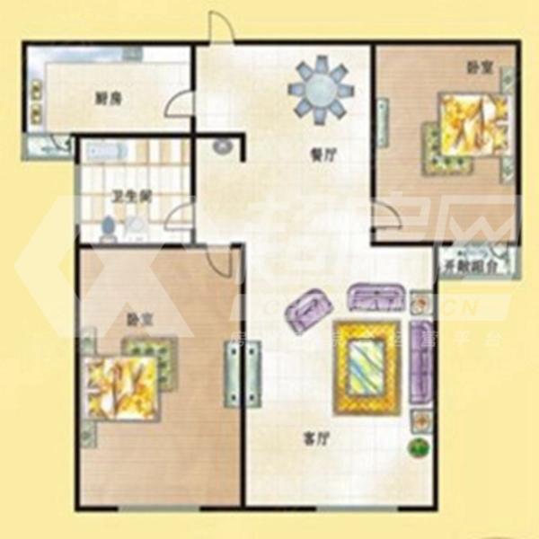 均安碧桂园二手房户型图