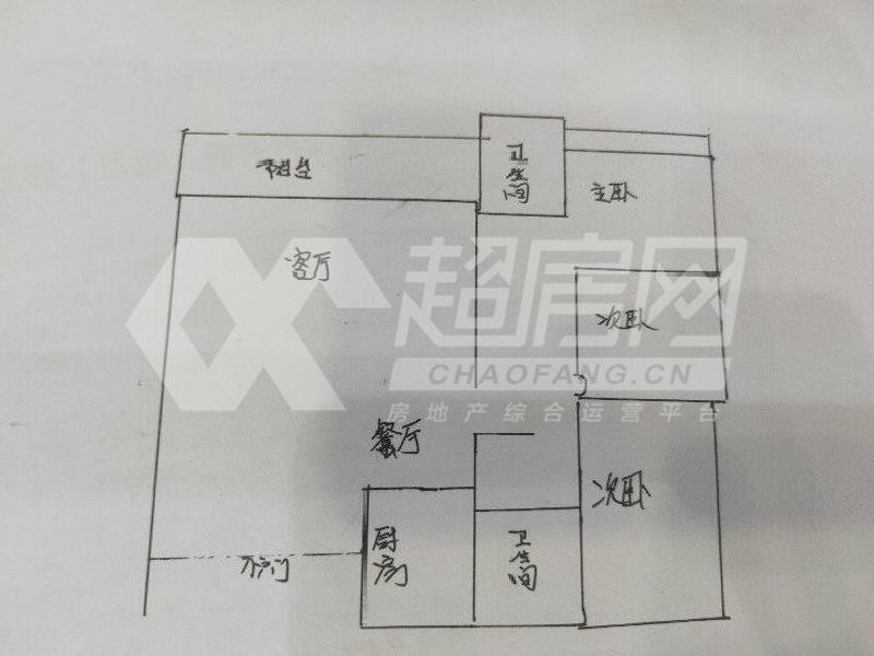 万科缤纷西园二手房户型图