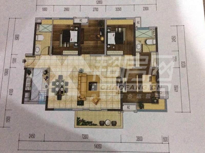 绿地尚品花园二手房户型图