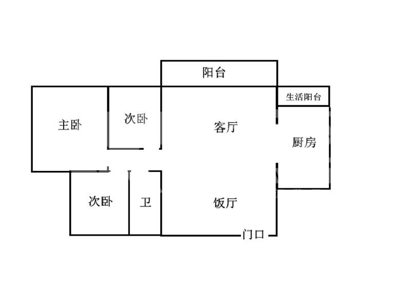 峰汇豪庭二手房户型图