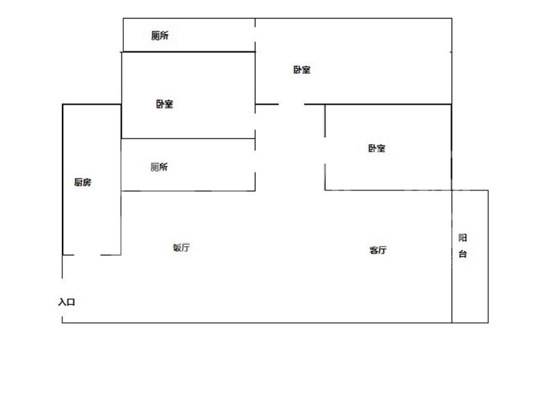 阳光花园（均安）二手房户型图