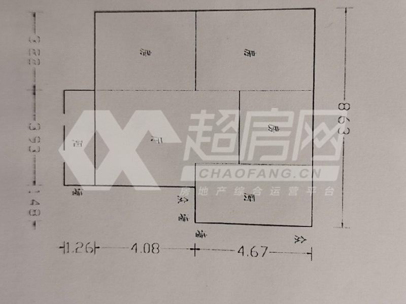 蓬莱新村二手房户型图