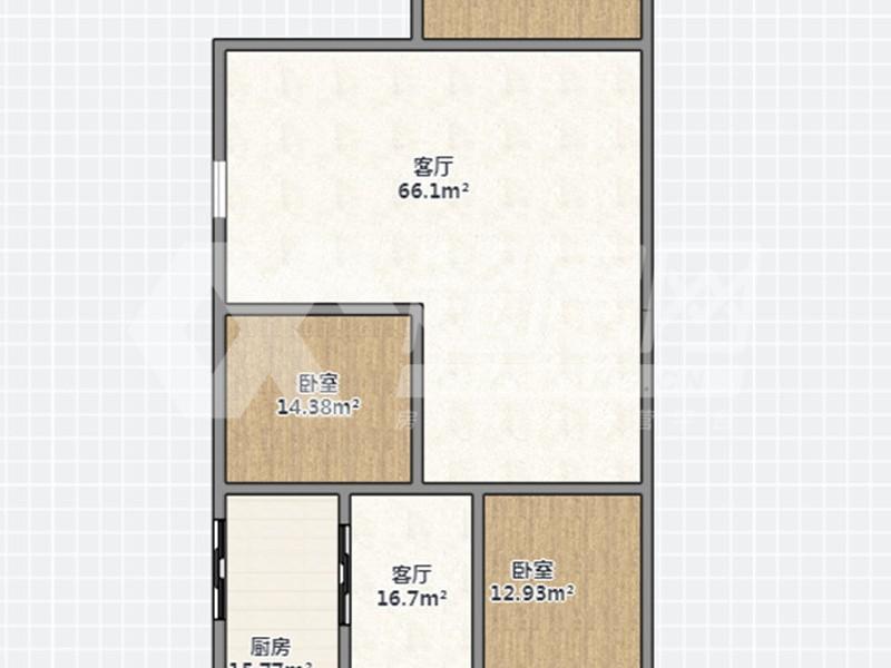 勒水名筑二手房户型图