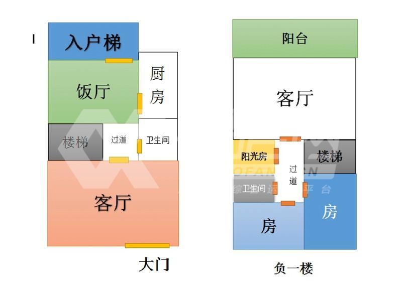 峰汇豪庭二手房户型图