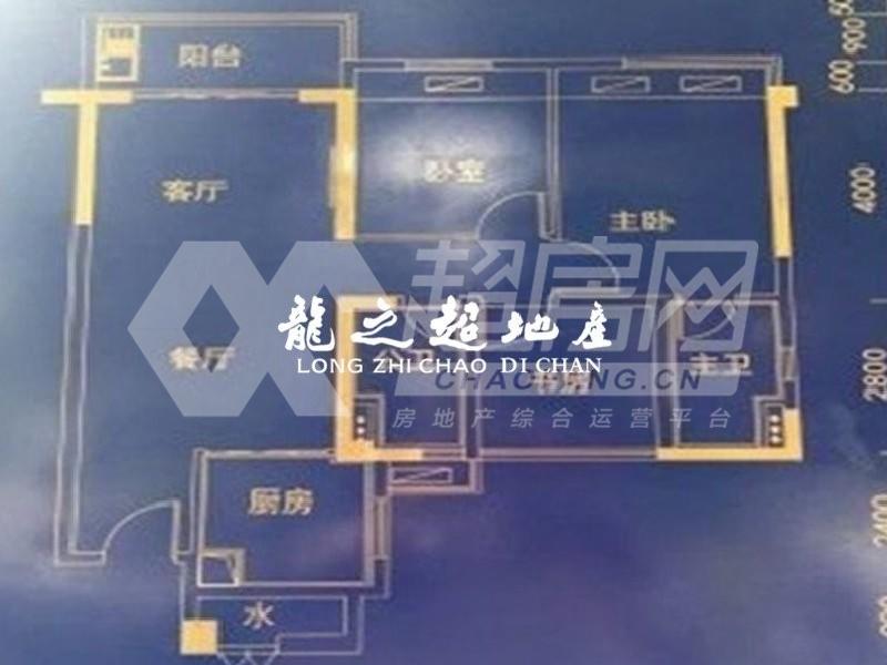 碧桂园听涛苑二手房户型图