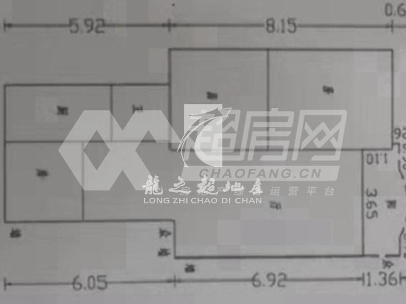 北区连云路二手房户型图