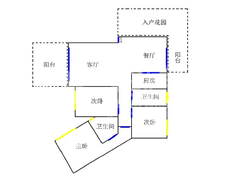 尚墅君庭二手房户型图