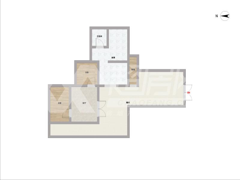 大门居委会二手房户型图
