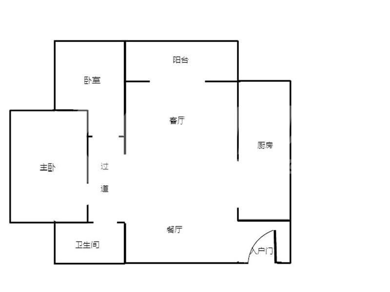 北河泽公馆二手房户型图