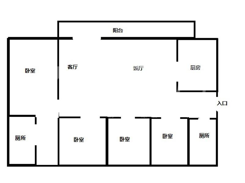 都市经典二手房户型图