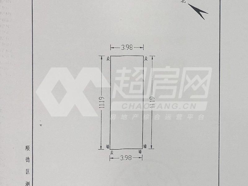 昌顺豪庭二手房户型图
