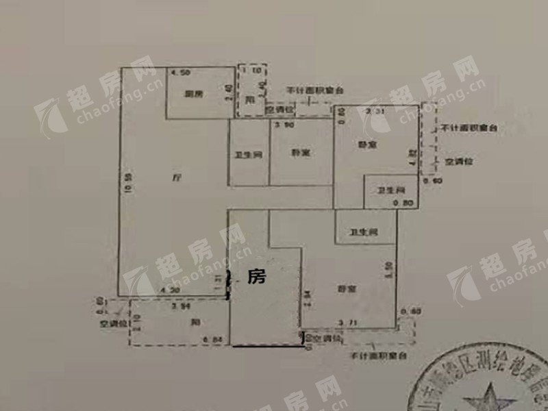 天悦湾花园(b区)二手房户型图