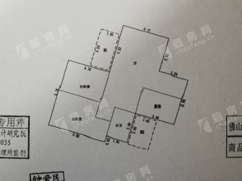 顺德区大良嘉信帝苑住宅160万