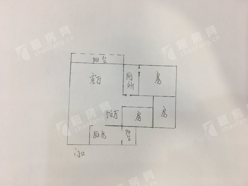 凤南花园二手房户型图