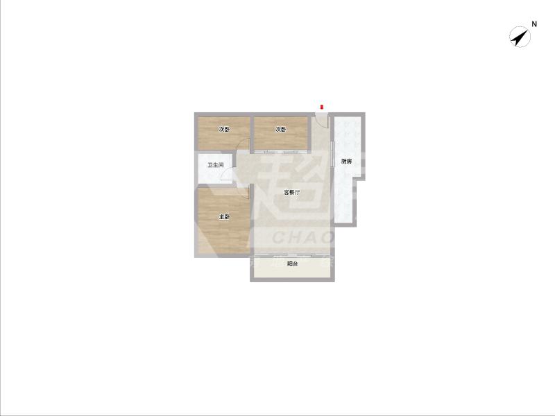 顺景湾C区二手房户型图