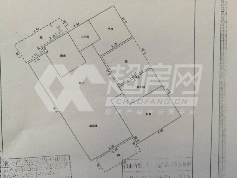 新城湾畔二手房户型图